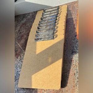 Set (10) of Brown Clipboards